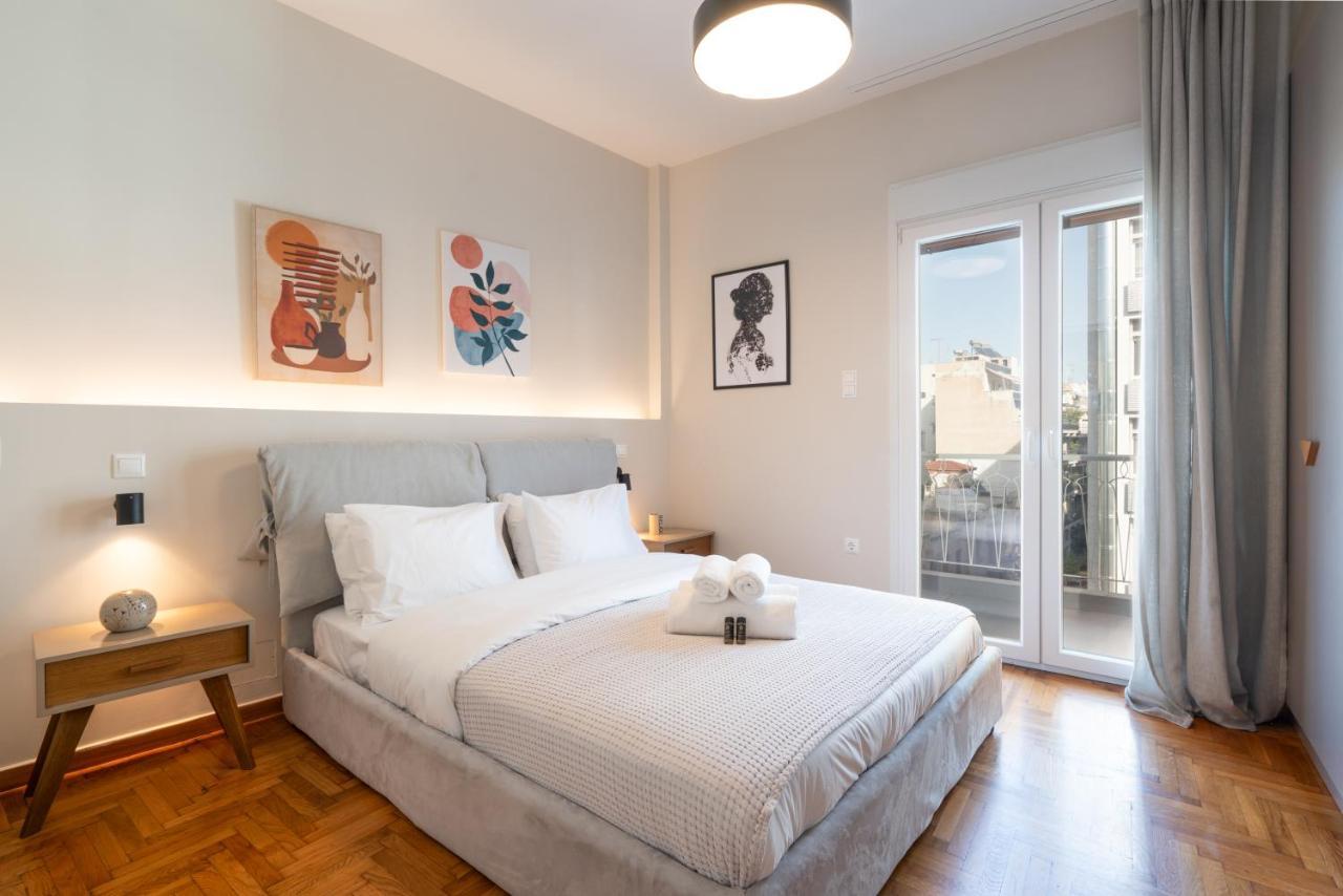 Classy Apartment In Koukaki, Walk To Metro & Acropolis Athen Exterior foto