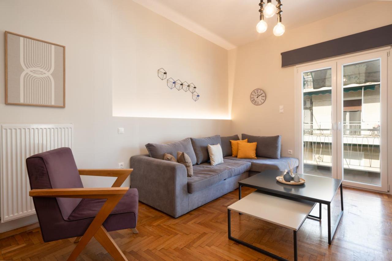 Classy Apartment In Koukaki, Walk To Metro & Acropolis Athen Exterior foto