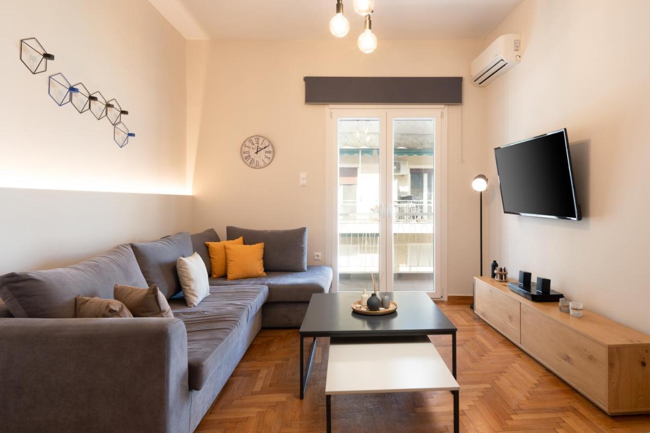 Classy Apartment In Koukaki, Walk To Metro & Acropolis Athen Exterior foto
