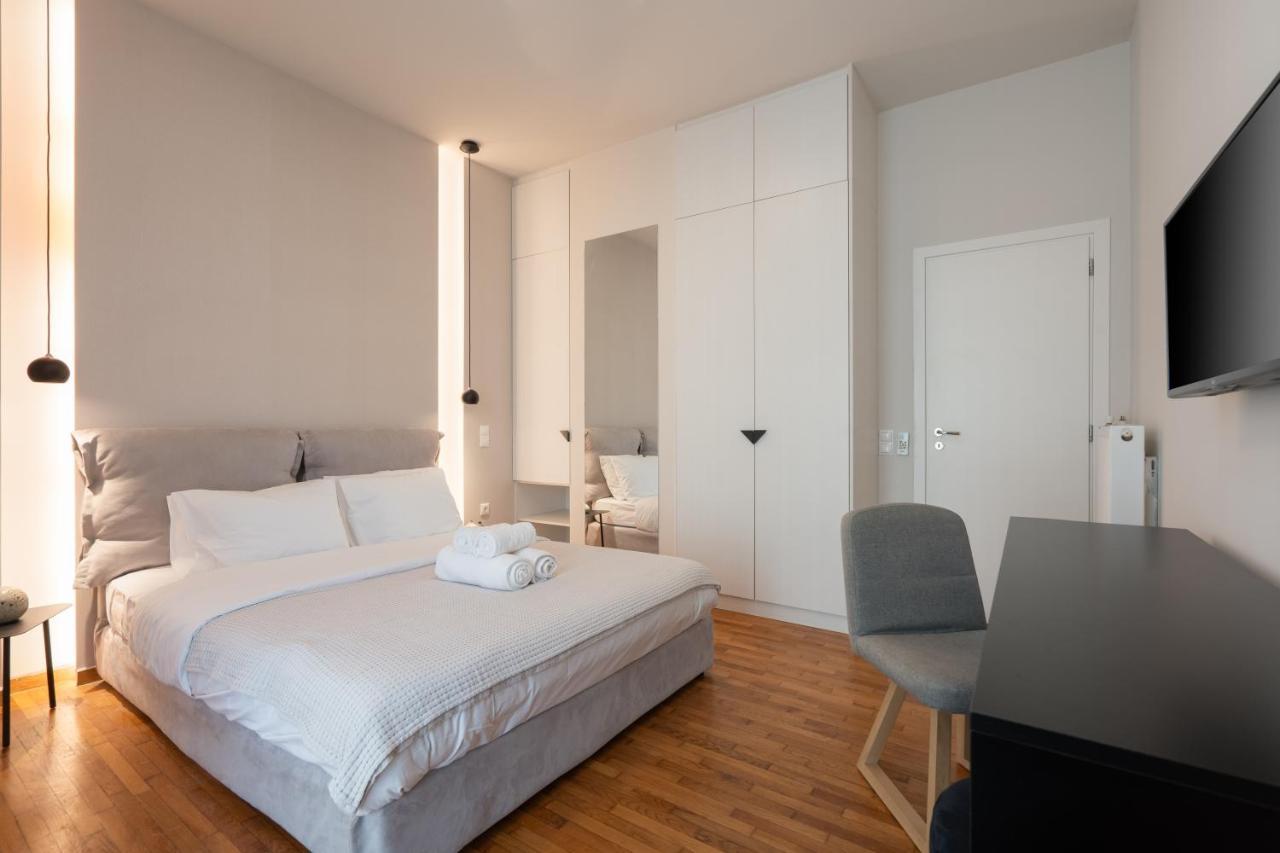 Classy Apartment In Koukaki, Walk To Metro & Acropolis Athen Exterior foto
