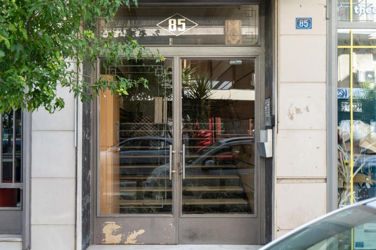 Classy Apartment In Koukaki, Walk To Metro & Acropolis Athen Exterior foto