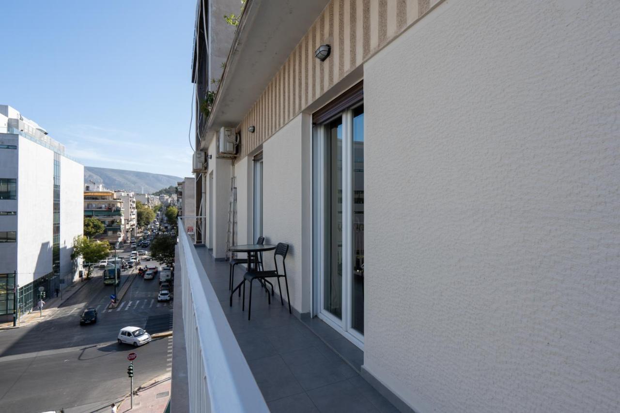 Classy Apartment In Koukaki, Walk To Metro & Acropolis Athen Exterior foto