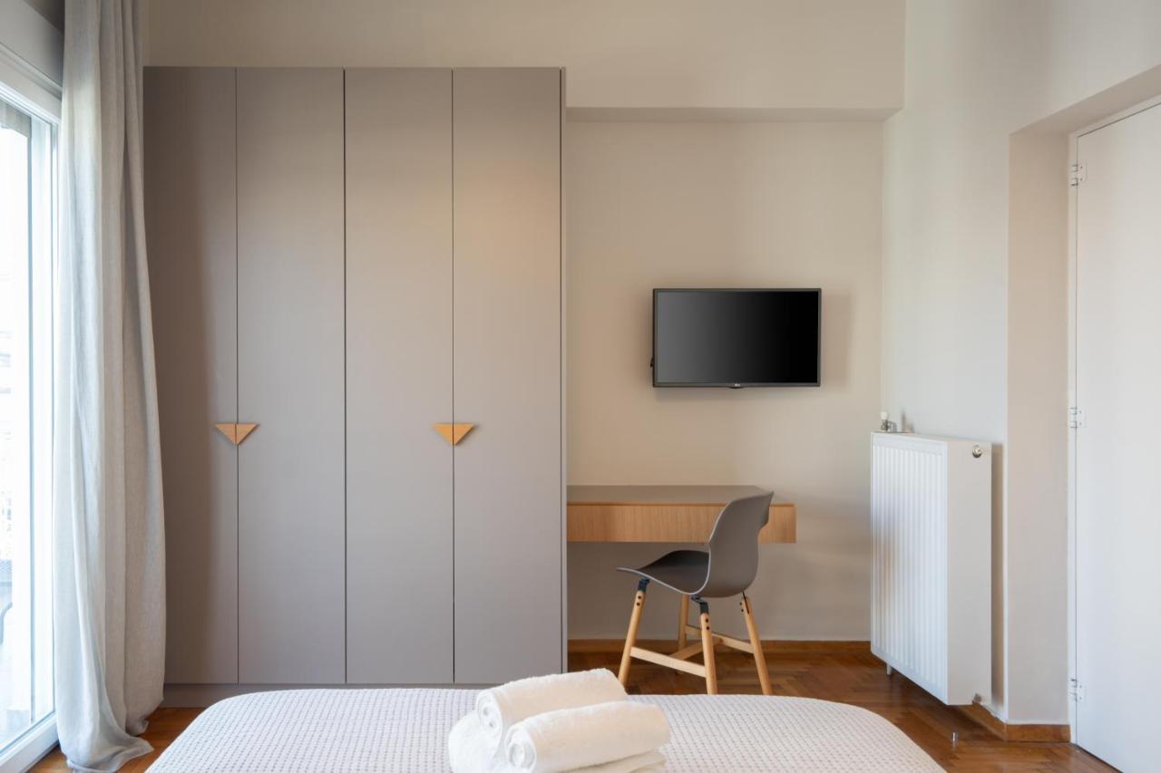 Classy Apartment In Koukaki, Walk To Metro & Acropolis Athen Exterior foto